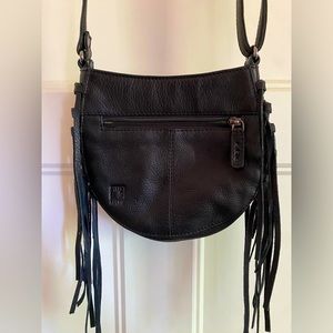 Adrian Klis Fringe Leather Crossbody Bag